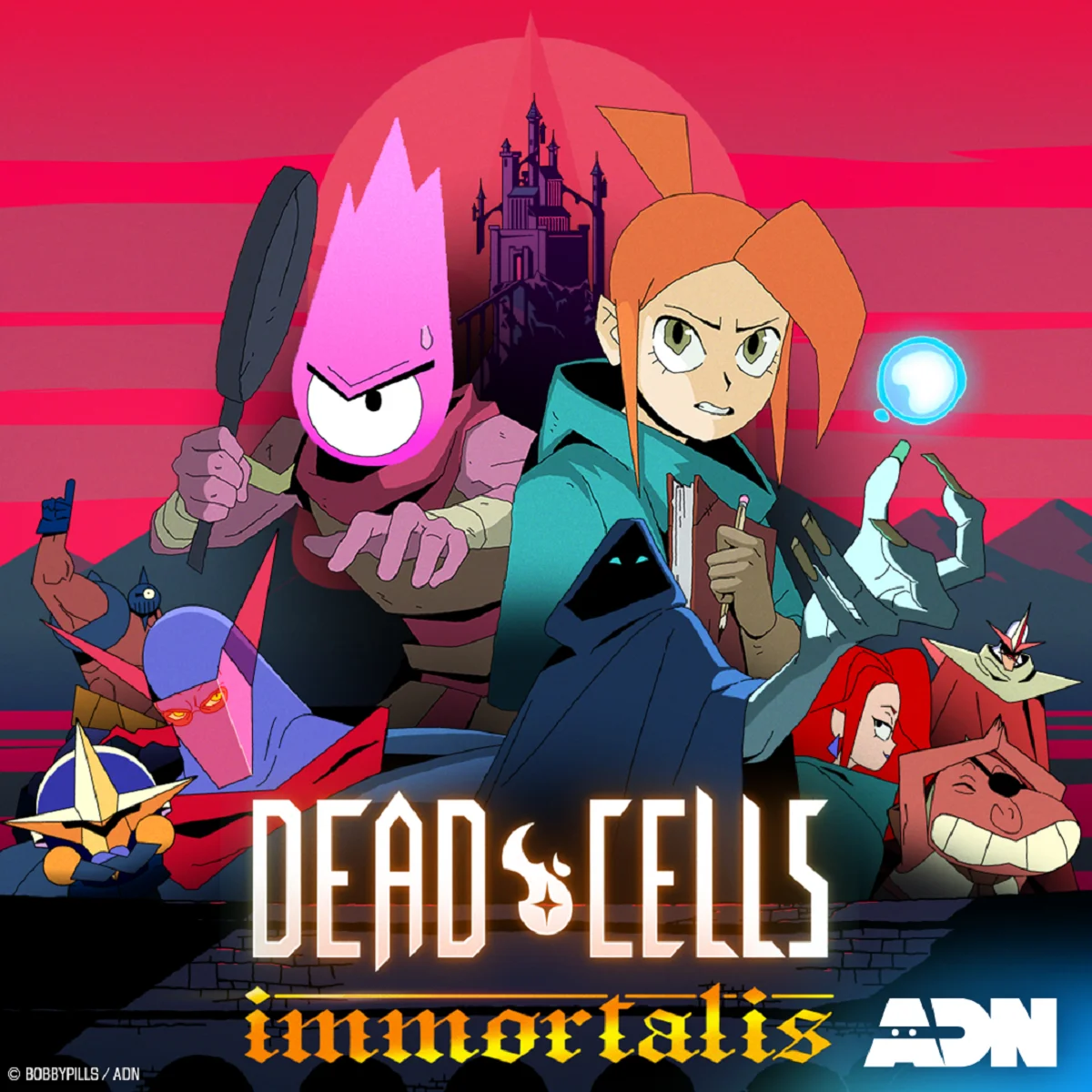 Анимационный сериал по Dead Cells получил подзаголовок Immortalis и ключевой арт - фото 1