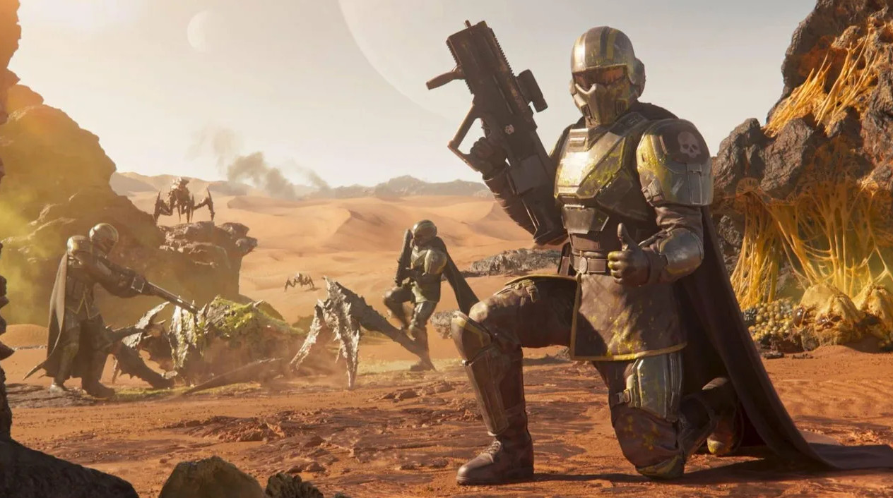 Авторы Helldivers 2 намекнули на появление кастомизации брони - изображение 1 Авторы Helldivers 2 намекнули на появление кастомизации брони - фото 1