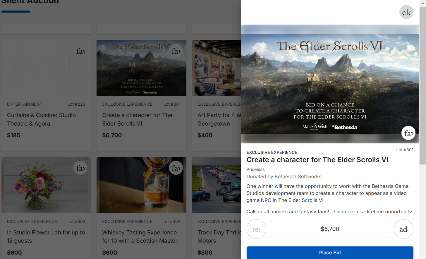 Bethesda проводит аукцион: победитель создаст персонажа для The Elder Scrolls VI - изображение 1 Bethesda проводит аукцион: победитель создаст персонажа для The Elder Scrolls VI - фото 1