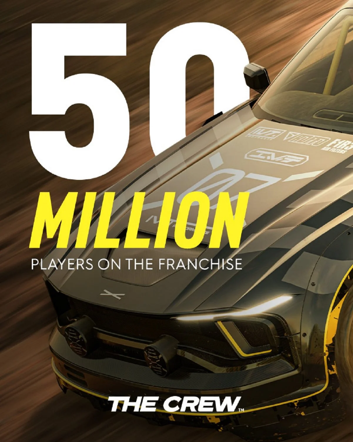 Новое достижение The Crew: 50 миллионов гонщиков и подарок для всех