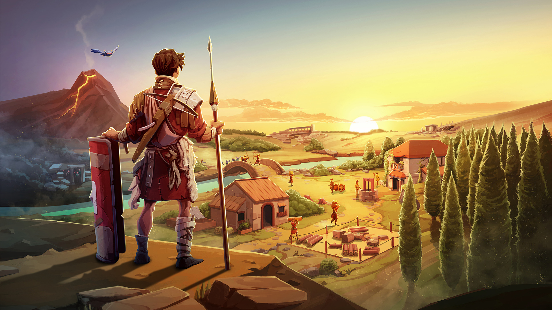 Источник: видеоигра Romestead

Автор: David Thor Fjalarsson