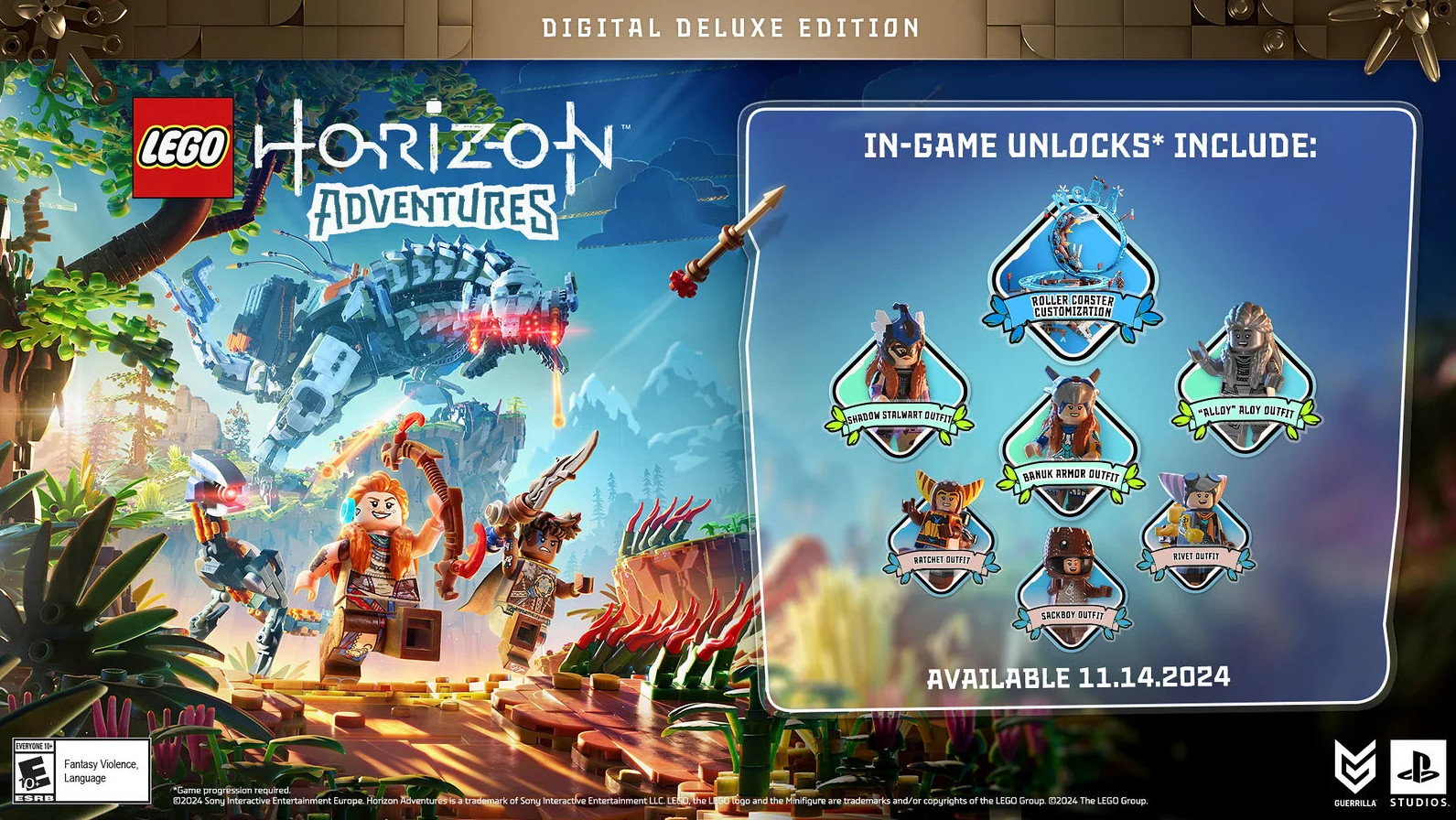 На PC и консолях стартовали предзаказы LEGO Horizon Adventures с эксклюзивным бонусом - изображение 1 На PC и консолях стартовали предзаказы LEGO Horizon Adventures с эксклюзивным бонусом - фото 1
