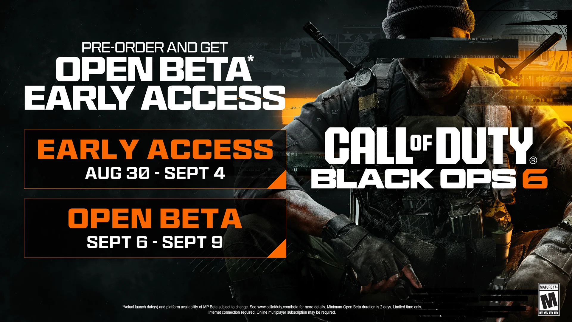 Activision раскрыла даты проведения бета-теста Call of Duty Black Ops 6 для PC и консолей - фото 1