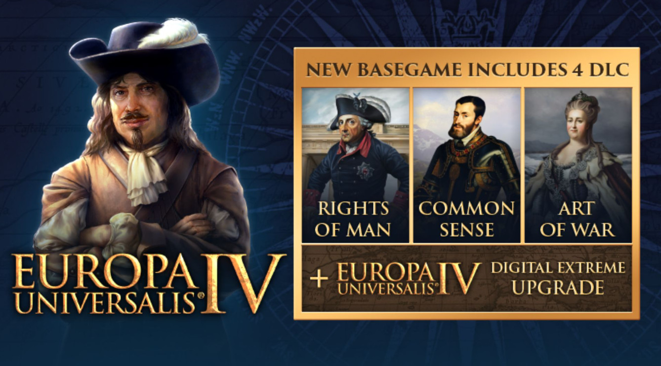 Четыре дополнения для стратегии Europa Universalis 4 станут частью стандартного издания - изображение 1 Четыре дополнения для стратегии Europa Universalis 4 станут частью стандартного издания - фото 1