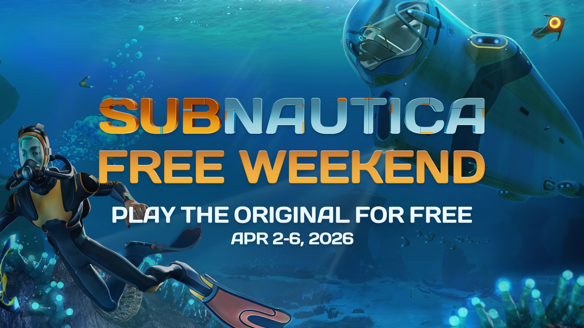 Бесплатные выходные в подводном мире Subnautica
