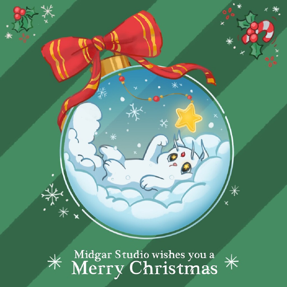 Герои Expedition 33, Atomic Heart и других игр красуются на открытках к Новому году - фото 43