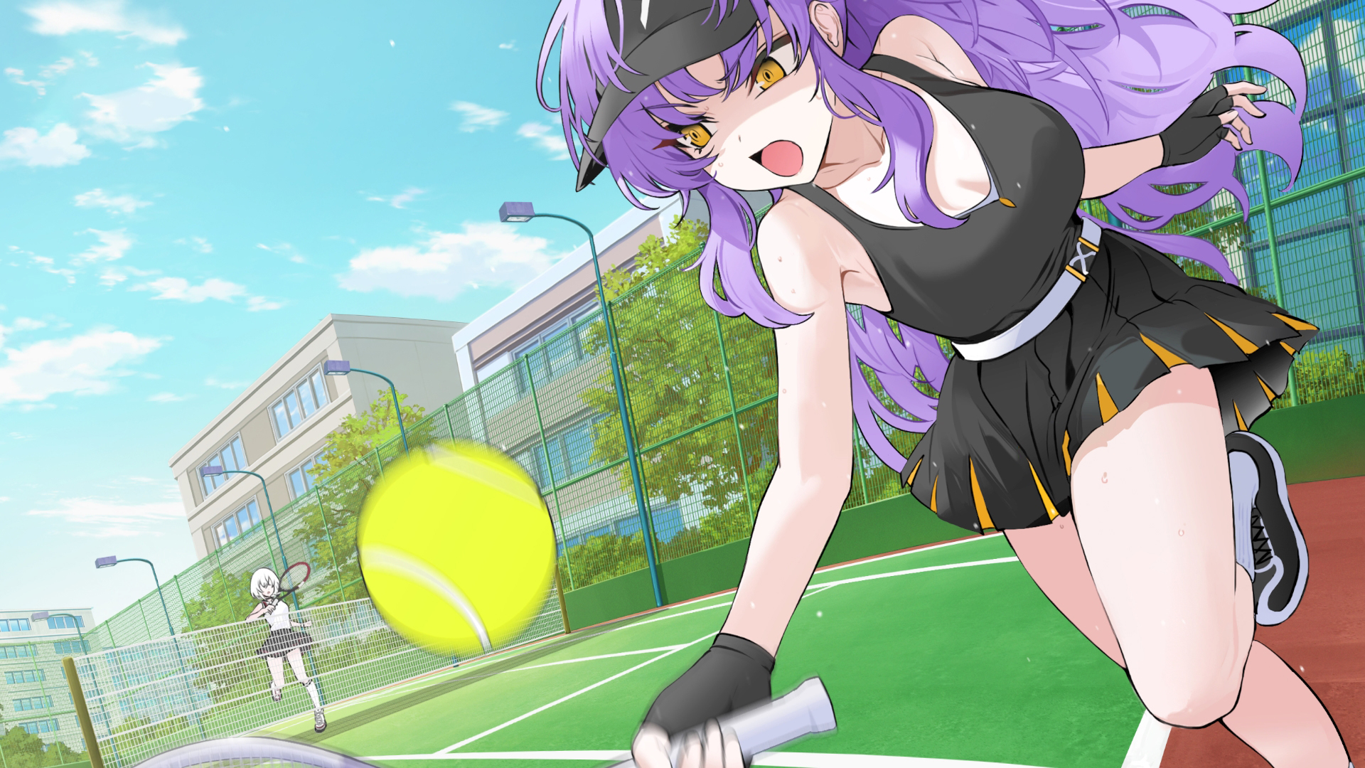 Источник: видеоигра Academy Love Saga Tennis Angels EX