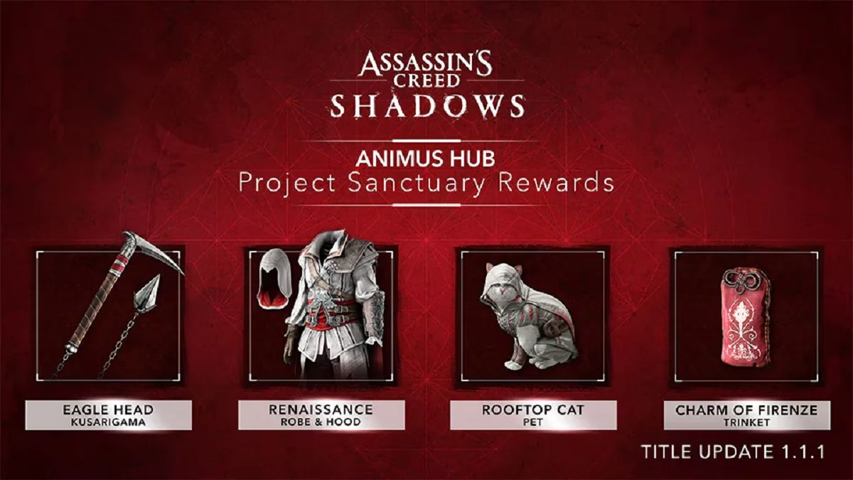Обновление 1.1.1 для Assassin’s Creed Shadows: полный разбор нововведений