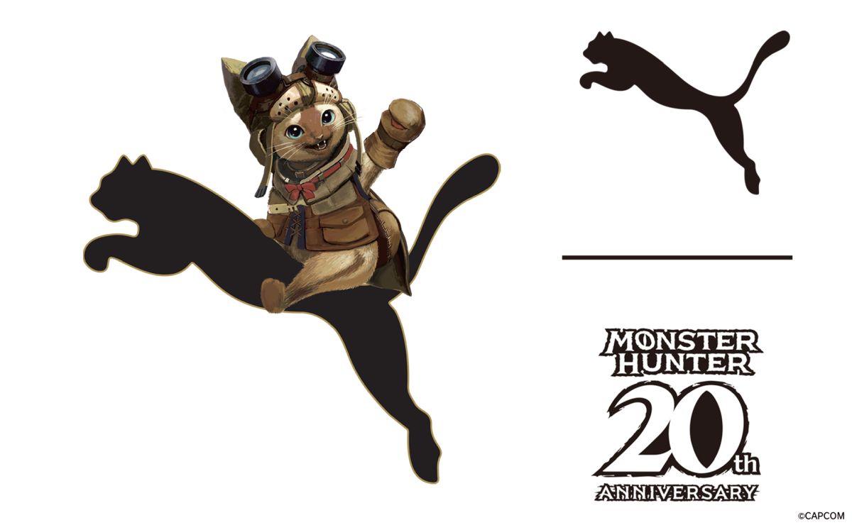 К 20-летию Monster Hunter приготовят коллаборацию с Puma - изображение 1 К 20-летию Monster Hunter приготовят коллаборацию с Puma - фото 1