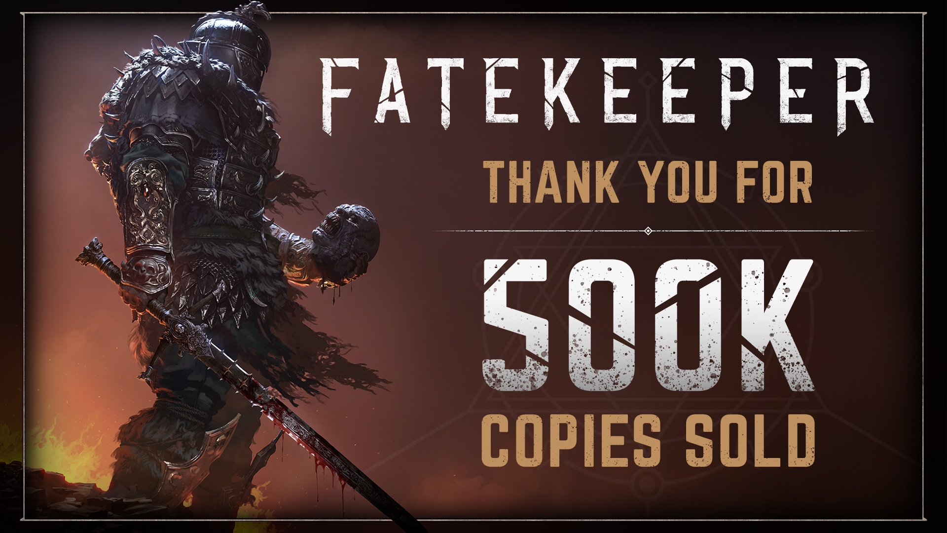 Тираж Fatekeeper превысил 500 тысяч копий за четыре с половиной месяца - изображение 1 Тираж Fatekeeper превысил 500 тысяч копий за четыре с половиной месяца - фото 1