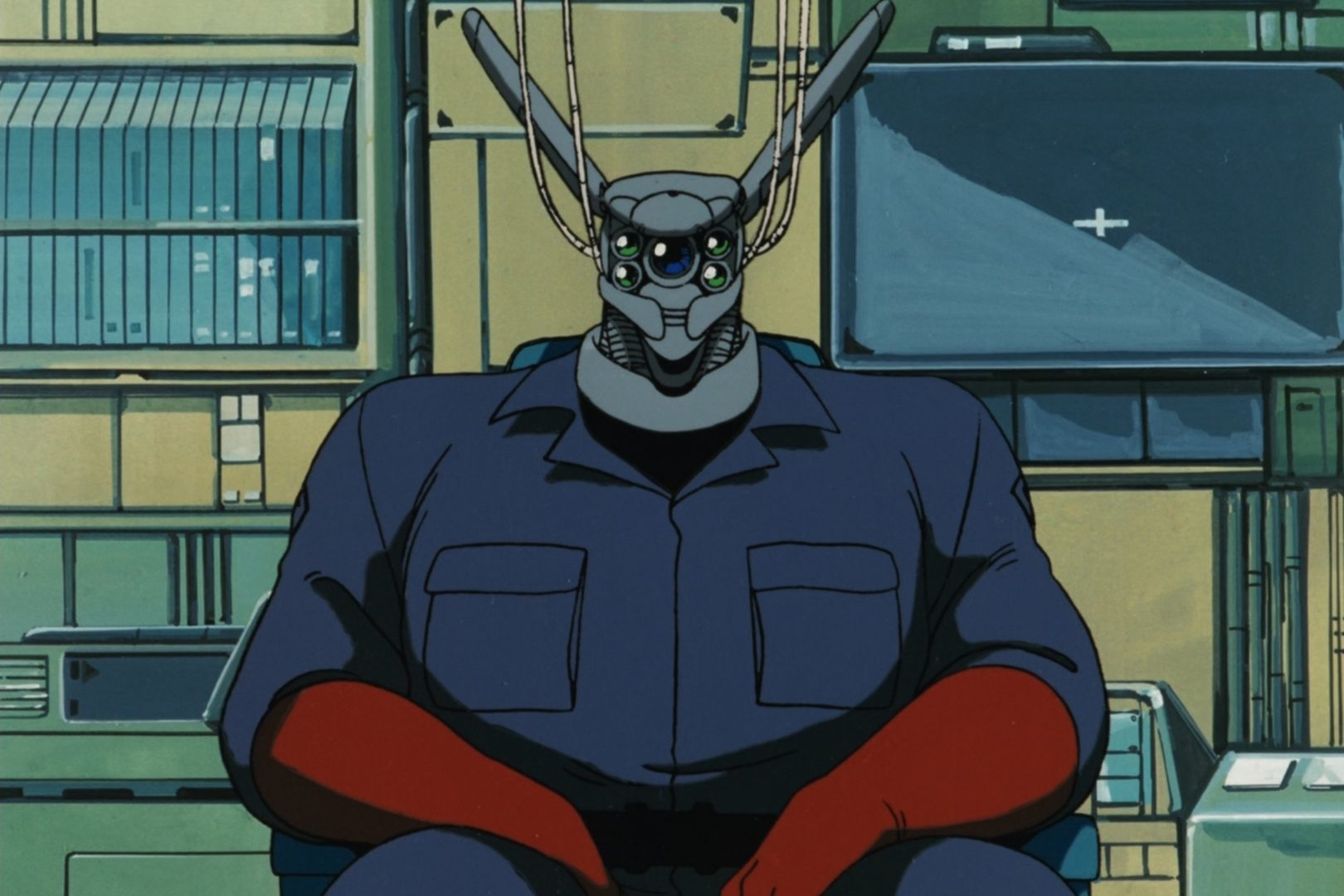 Первая экранизация одноимённой манги Сиро Масамунэ.

Источник: студия Gainax