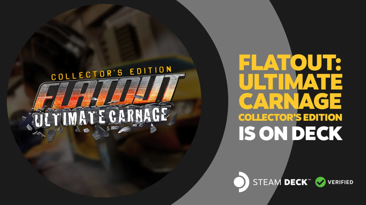 FlatOut Ultimate Carnage получила поддержку Steam Deck и русский перевод - фото 1