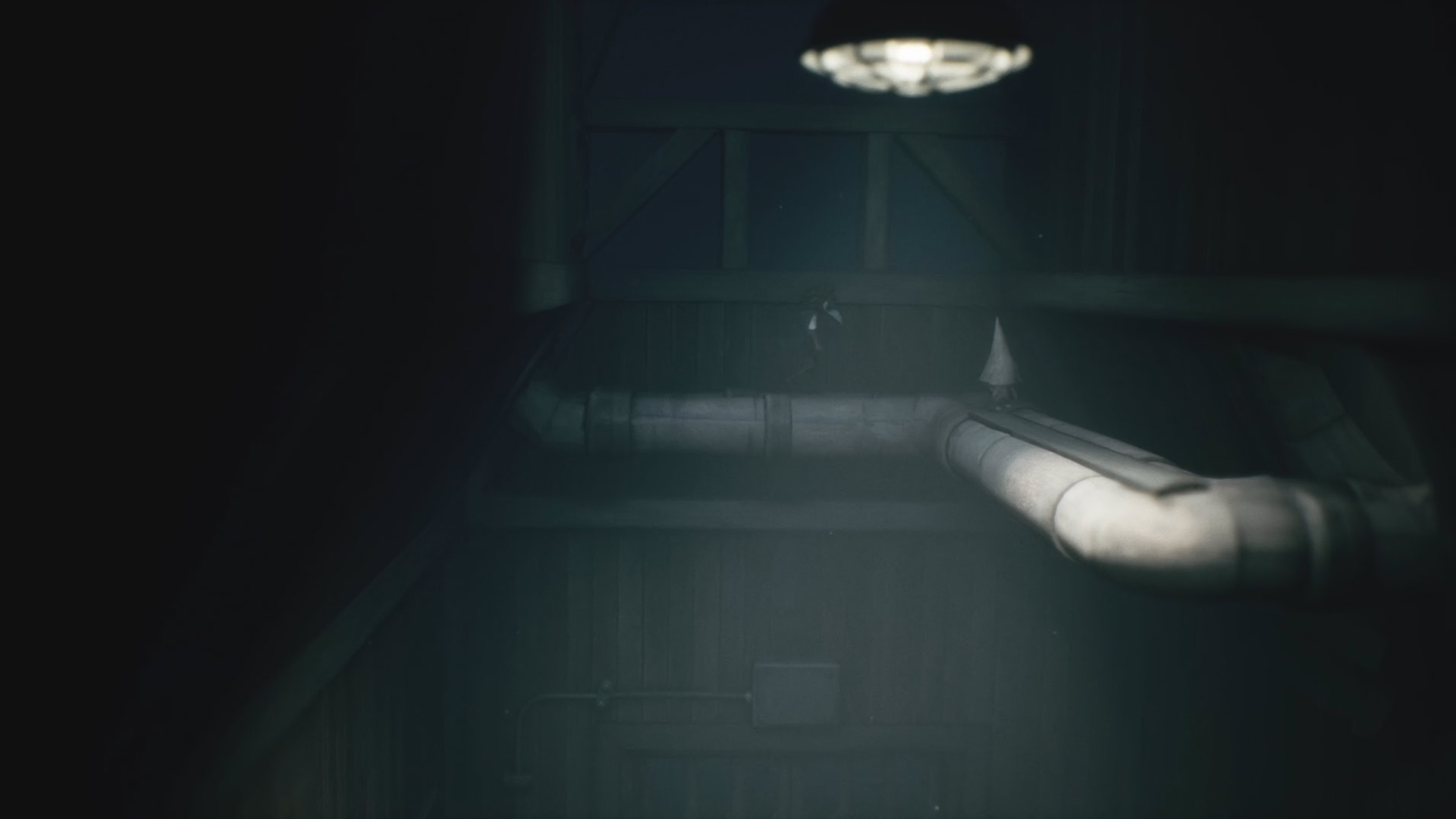 Маленькие гноподобные существа, известные по двум предыдущим частям, в триквеле тоже встречаются.
Источник: видеоигра Little Nightmares 3