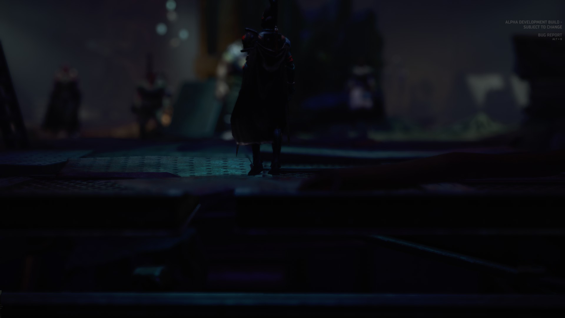 Он вышел из тени.
Источник: видеоигра Warhammer 40,000: Dark Heresy