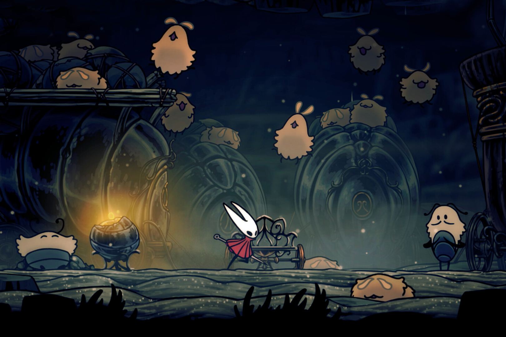 Обложка: видеоигра Hollow Knight: Silksong