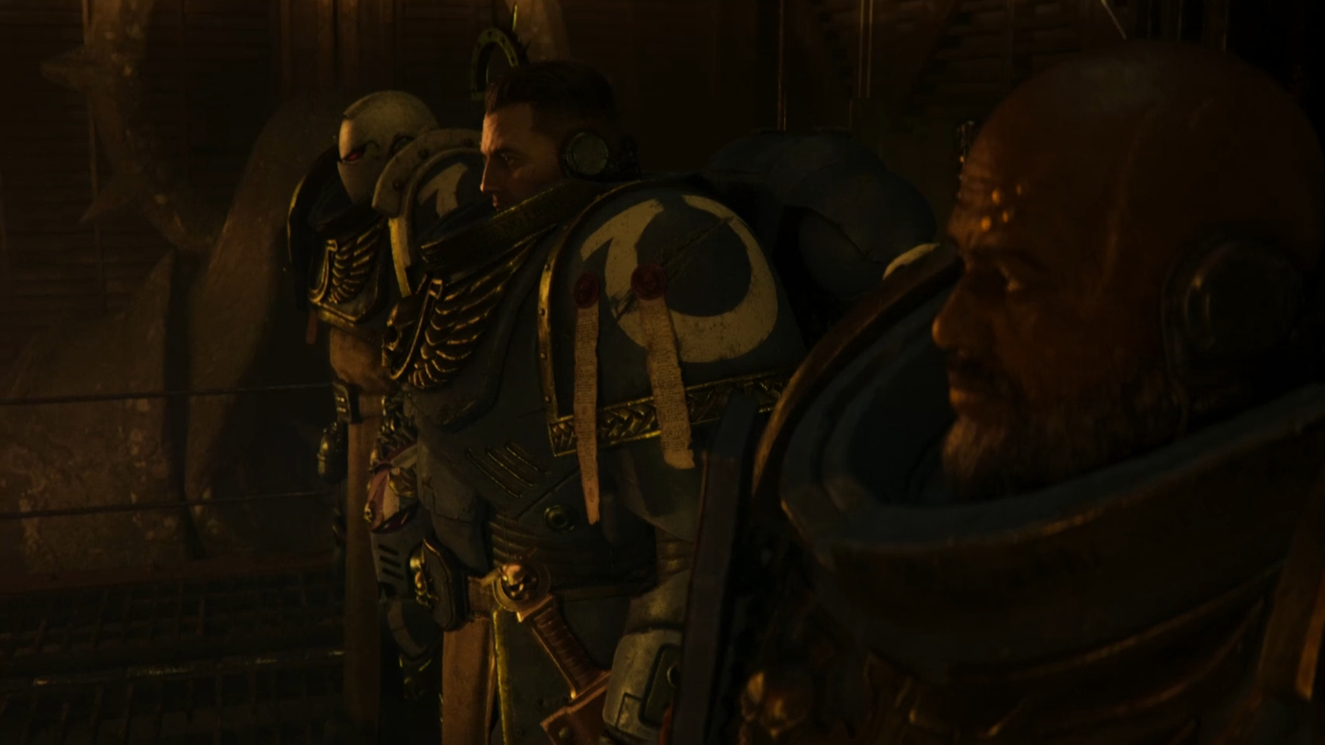 Ветеран-сержант Метаурус, Тит и остальные.

Источник: Amazon MGM Studios