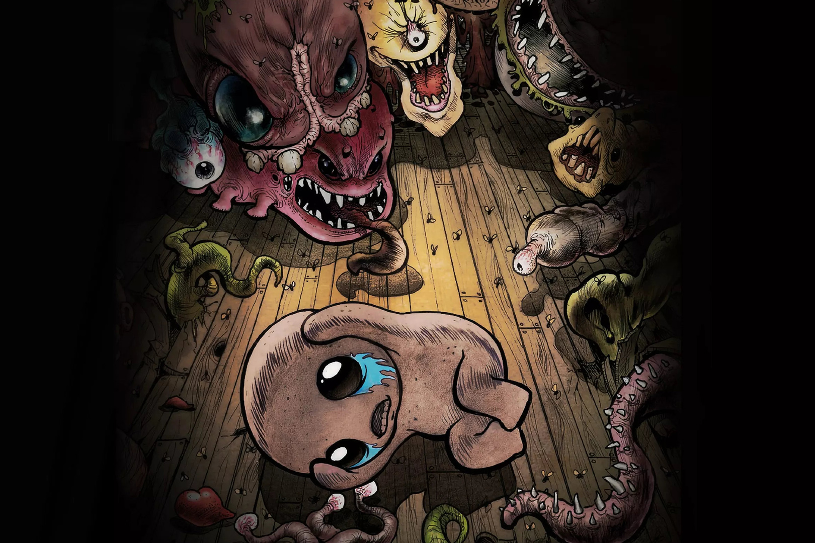 The Binding of Isaac родилась за неделю джема как эксперимент Макмиллена без оглядки на рынок, превратившись в культовый проект о страхах детства и библейских мотивах.

Источник: видеоигра The Binding of Isaac: Rebirth