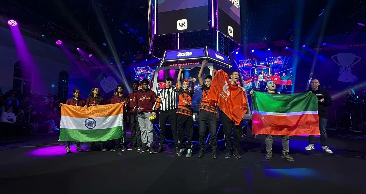 Команда «Всеядные» из Санкт-Петербурга одержала победу в чемпионате «Битва роботов» - фото 1