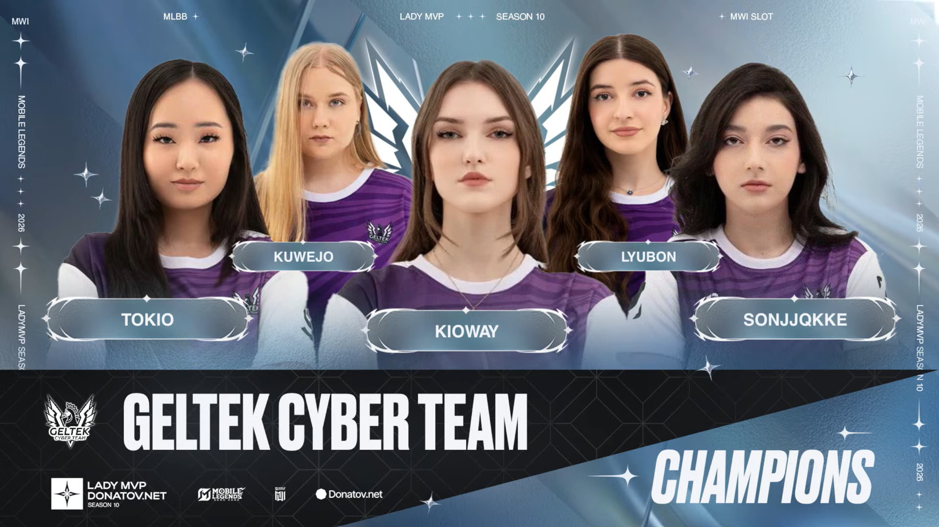 Geltek Cyber Team выступит на MLBB Womenʼs Invitational (MWI) 20260
