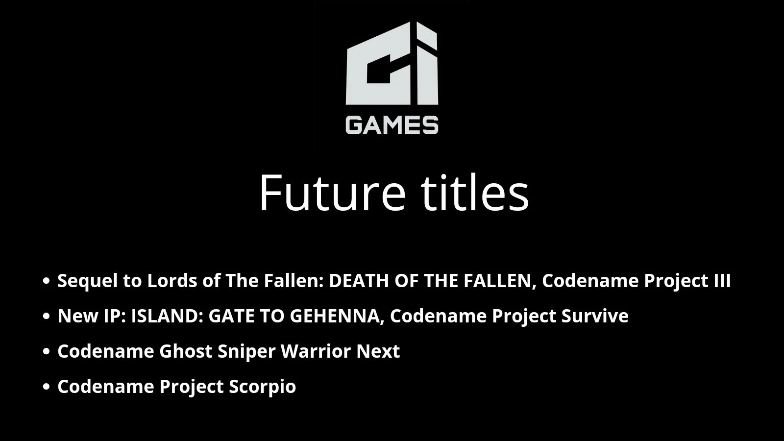Новые проекты CI Games могут называться Death of The Fallen и Gate of Gehenna - фото 1