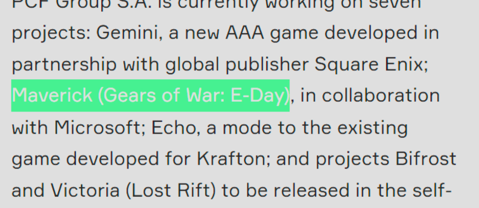 Загадочной Project Maverick авторов Bulletstorm оказалась Gears of War: E-Day - изображение 1 Загадочной Project Maverick авторов Bulletstorm оказалась Gears of War: E-Day - фото 1