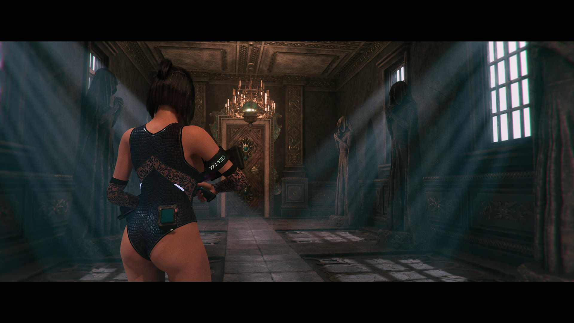 Идеальный наряд для охоты на динозавров. Правда ведь?.. Да?..

Источник: видеоигра Code Violet