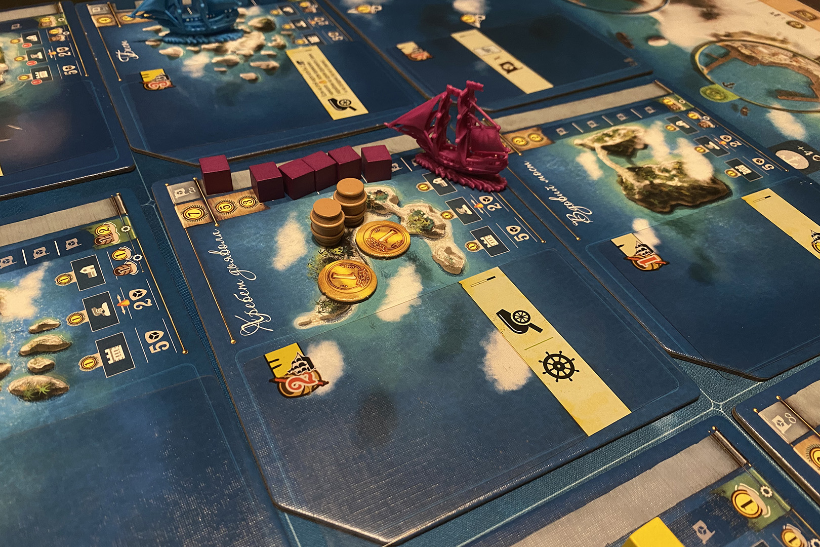 Настольная игра «Легенды морей»