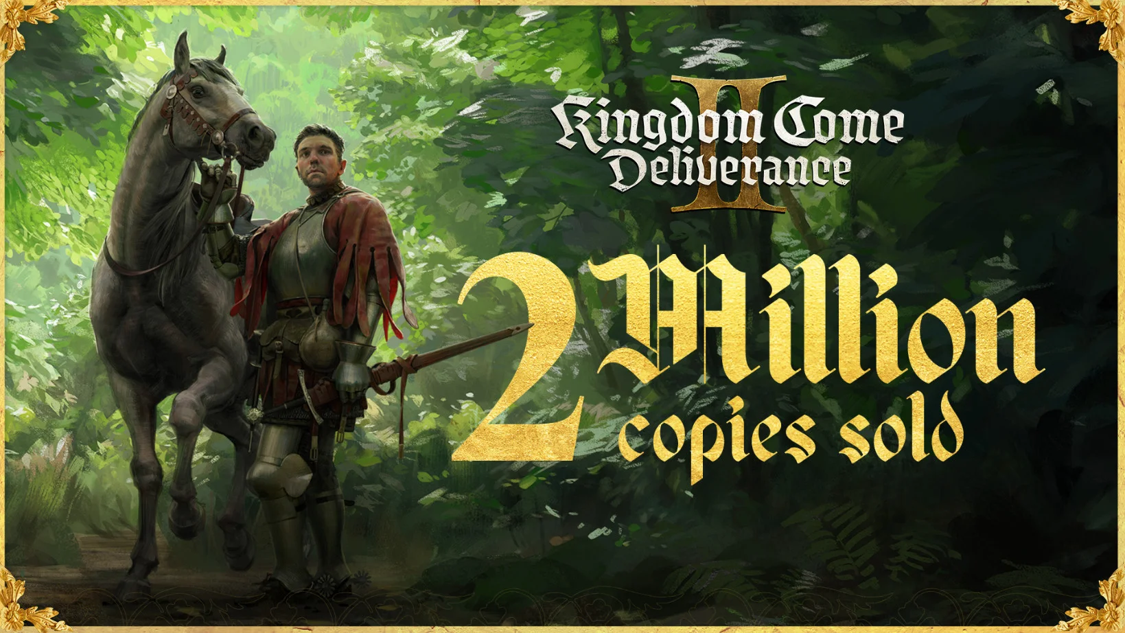  Тираж Kingdom Come: Deliverance 2 превысил 2 миллиона копий за две недели.
