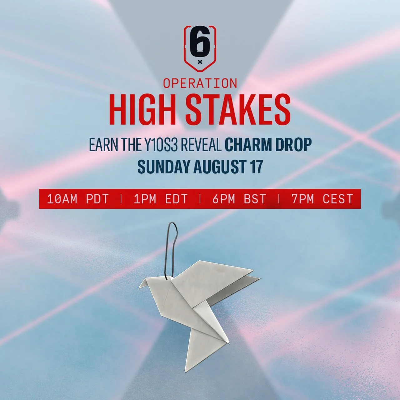  Ubisoft анонсировала Operation High Stakes в Rainbow Six Siege X: лазеры, новый оперативник и эксклюзивные награды 