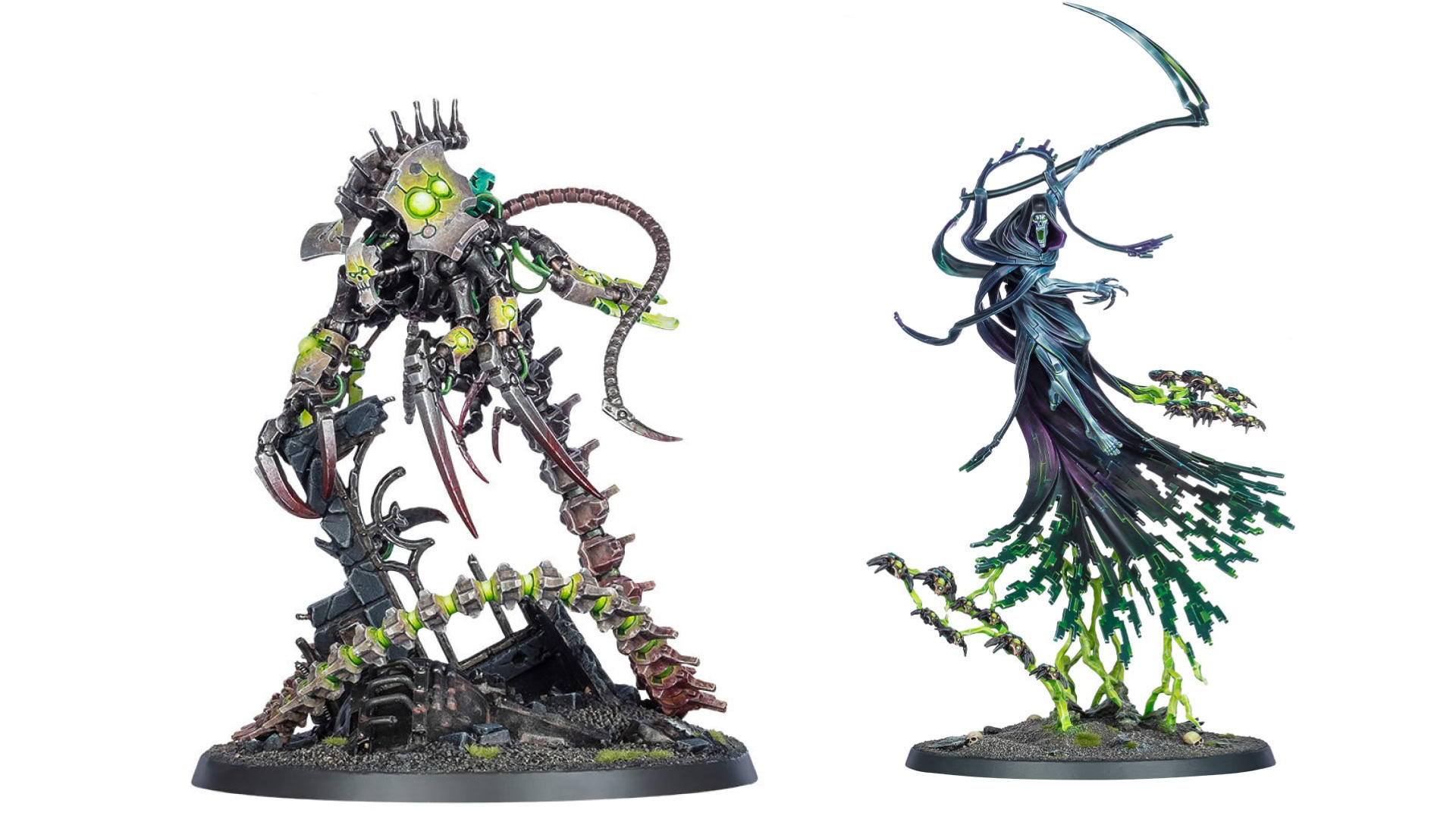 Некроссора Амментар и Несущий Ночь, в миниатюрах Games Workshop.

Источник: Games Workshop