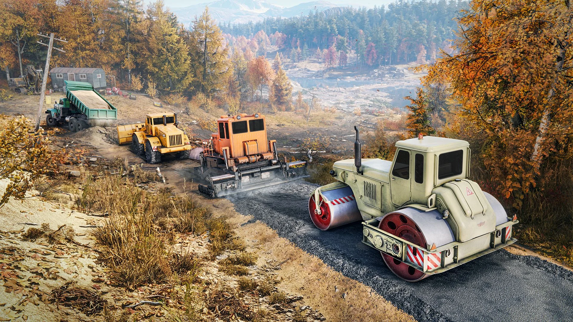 Обзор RoadCraft — стоит ли играть в новый симулятор от Saber Interactive - изображение 2 Обзор RoadCraft — стоит ли играть в новый симулятор от Saber Interactive - фото 2