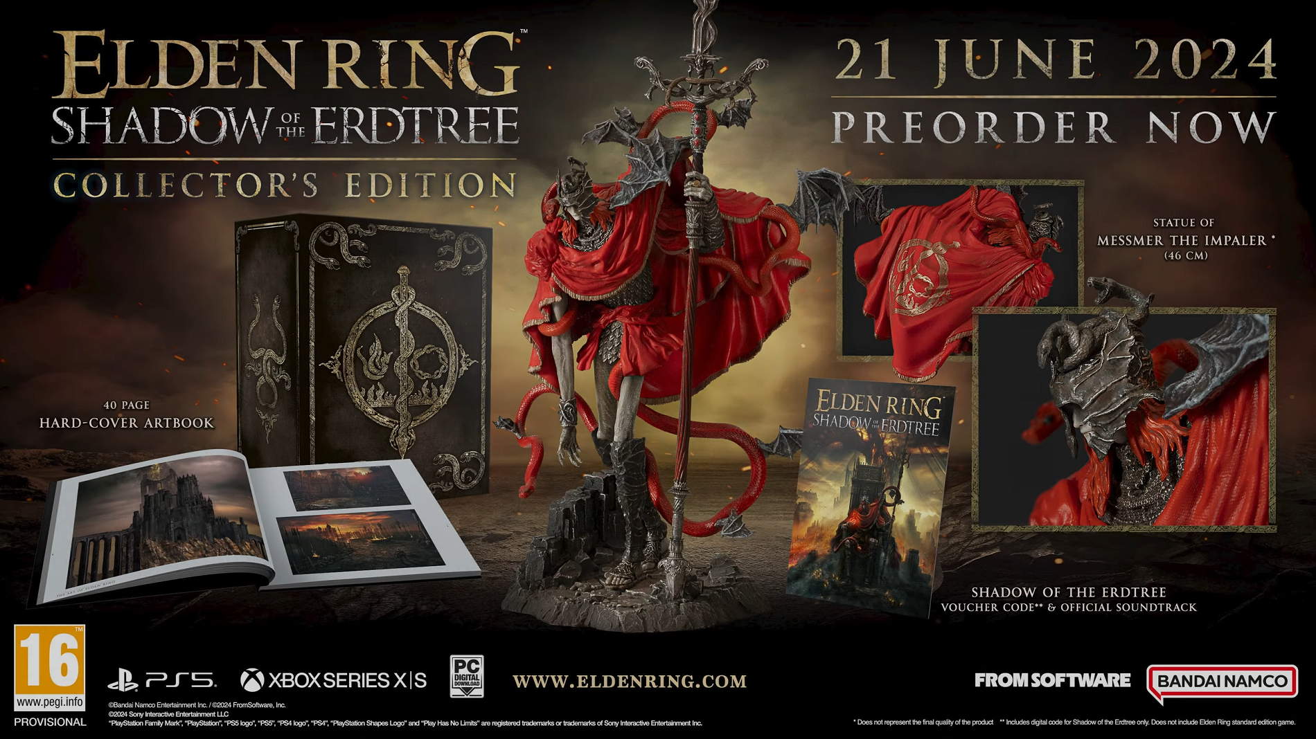 Shadow of the Erdtree для Elden Ring стало крупнейшим DLC в истории FromSoftware - изображение 2 Shadow of the Erdtree для Elden Ring стало крупнейшим DLC в истории FromSoftware - фото 2