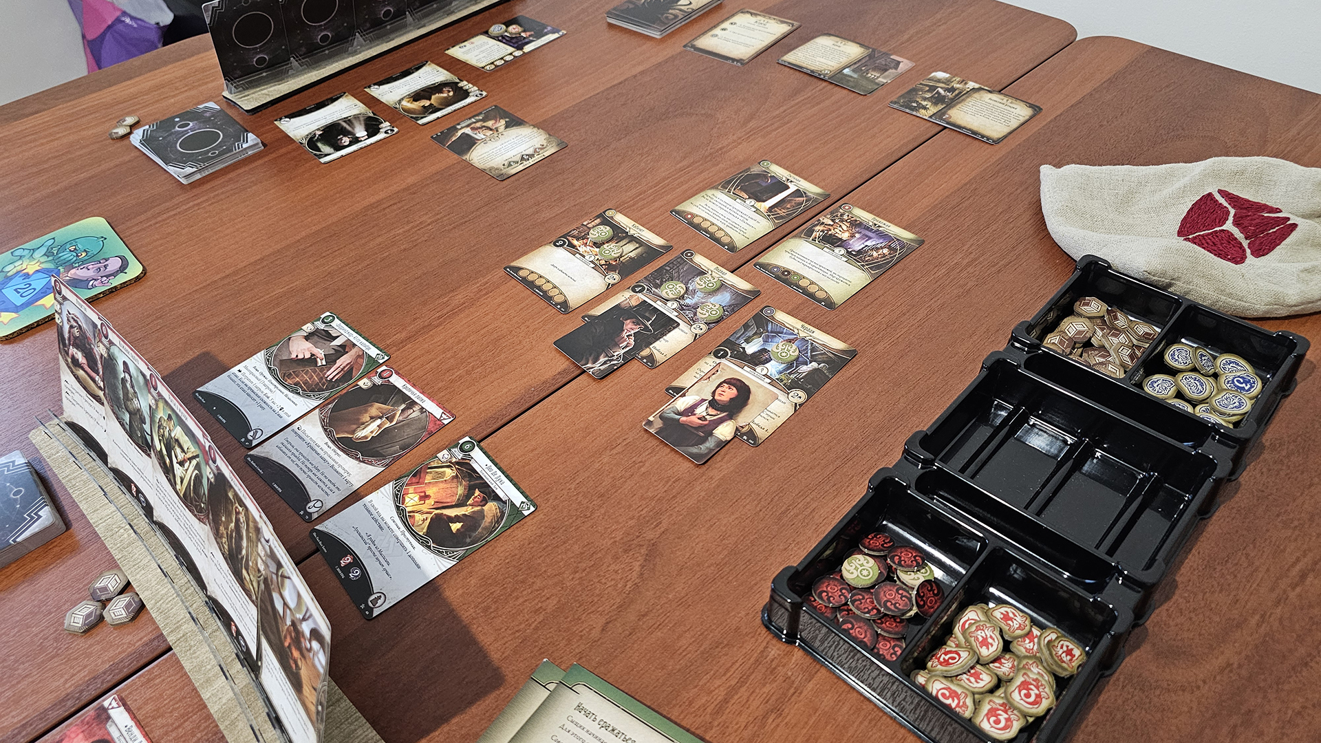 Источник: настольная игра «Ужас Аркхэма: Карточная игра»