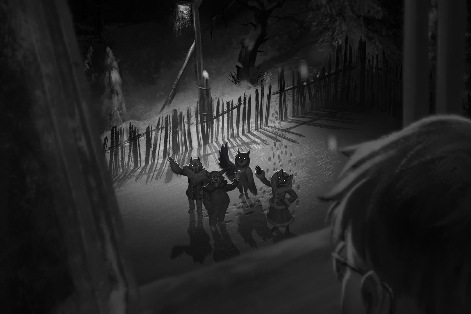 «Скоро проснутся настоящие звери. Спроси-ка лучше у них, где они взяли свои человеческие лица».
Источник: визуальная новелла Tiny Bunny