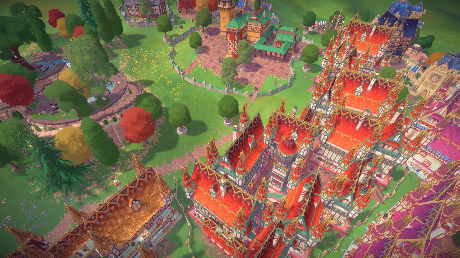 В Режиме художника можно не волноваться о нуждах жителей и производстве ресурсов.
Источник: видеоигра City Tales — Medieval Era