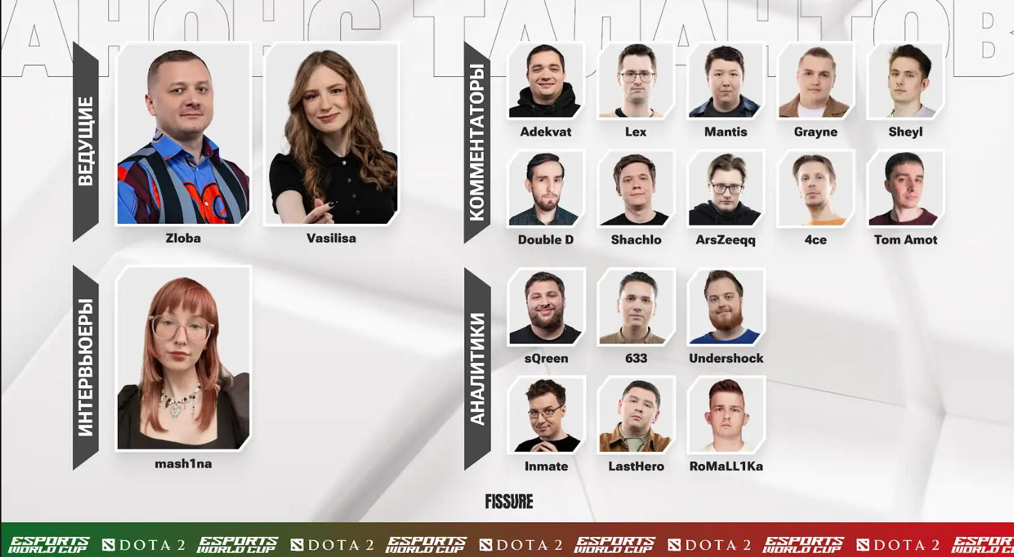 Стала известна команда освещения Riyadh Masters 2024 по Dota 2 - изображение 1 Стала известна команда освещения Riyadh Masters 2024 по Dota 2 - фото 1