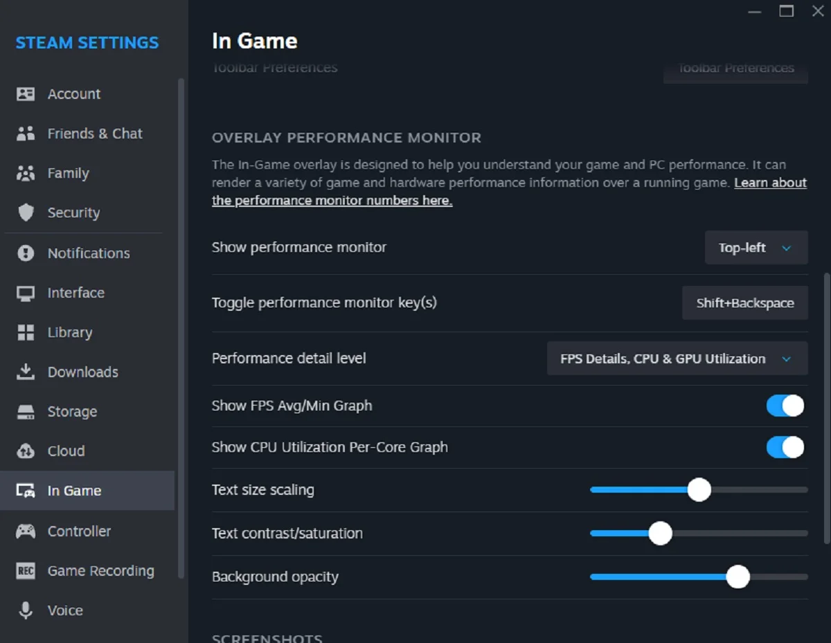 Новый монитор производительности Steam: теперь всё под контролем
