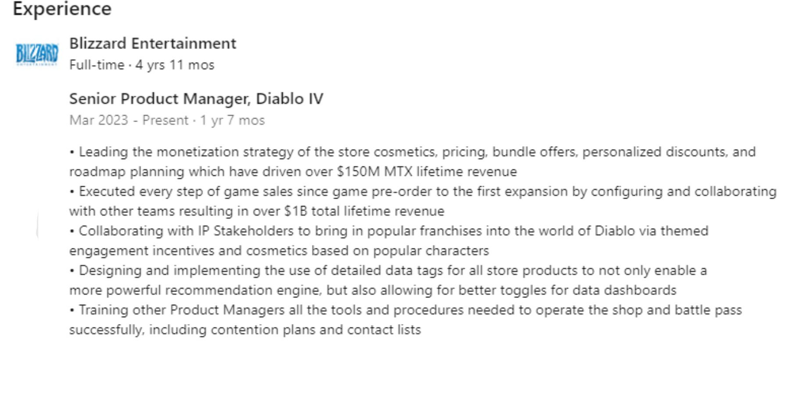 Микротранзакции в Diablo 4 принесли Blizzard как минимум 150 млн долларов - изображение 1 Микротранзакции в Diablo 4 принесли Blizzard как минимум 150 млн долларов - фото 1
