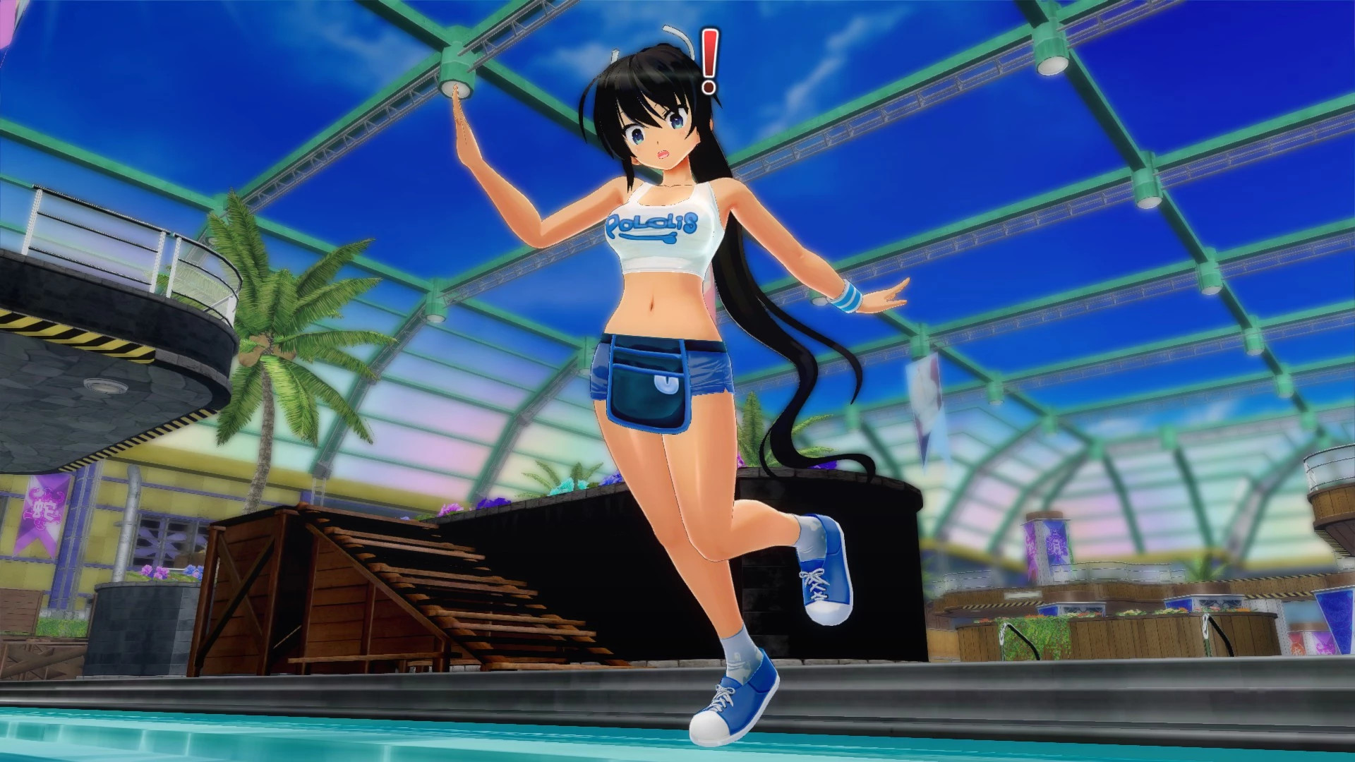 Источник: видеоигра Senran Kagura Peach Beach Splash