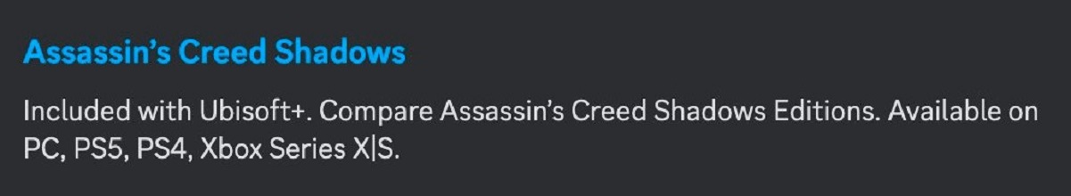 Ubisoft переименовала Assassins Creed Red в Shadows и покажет трейлер 15 мая - изображение 2 Ubisoft переименовала Assassins Creed Red в Shadows и покажет трейлер 15 мая - фото 2