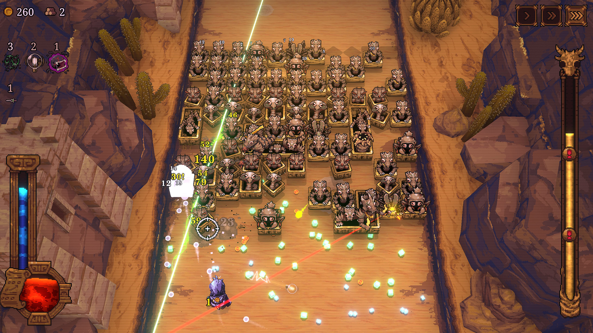 А вот противники по механикам оставляют желать лучшего.

Источник: видеоигра BALL x PIT