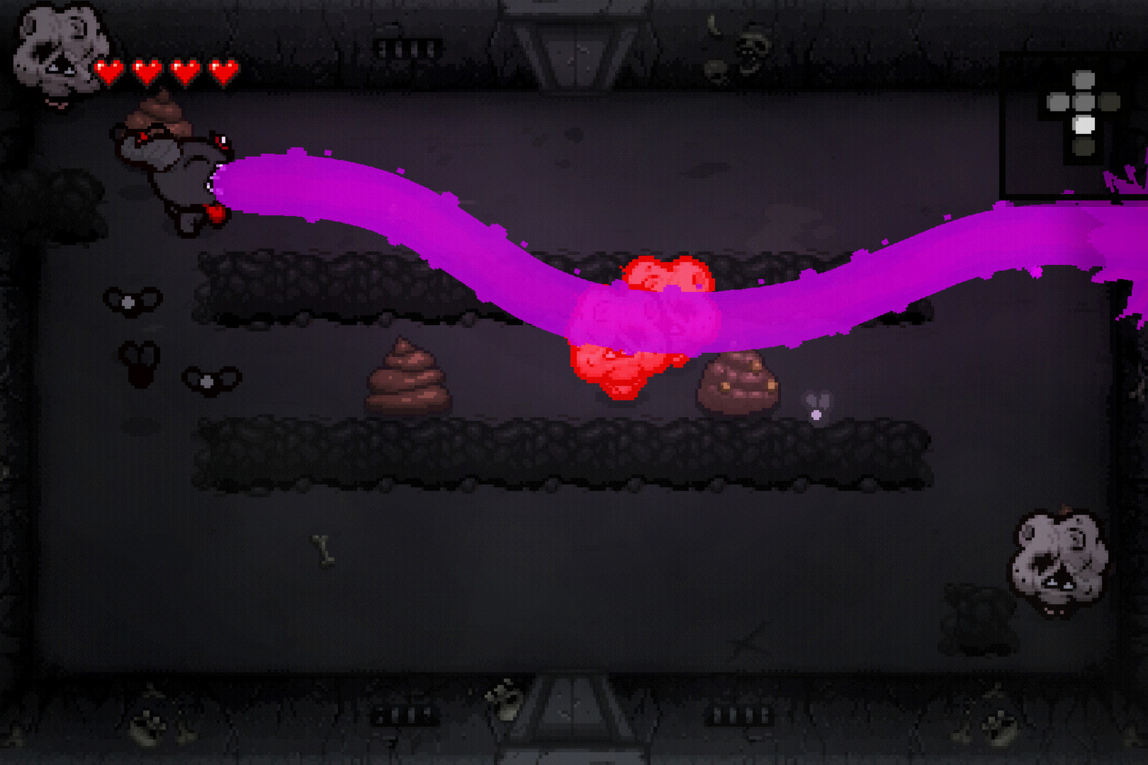 he Binding of Isaac породила волну рогаликов и стала культурным феноменом, выросшим из недели джема и личной истории Макмиллена.

Источник: видеоигра The Binding of Isaac: Rebirth