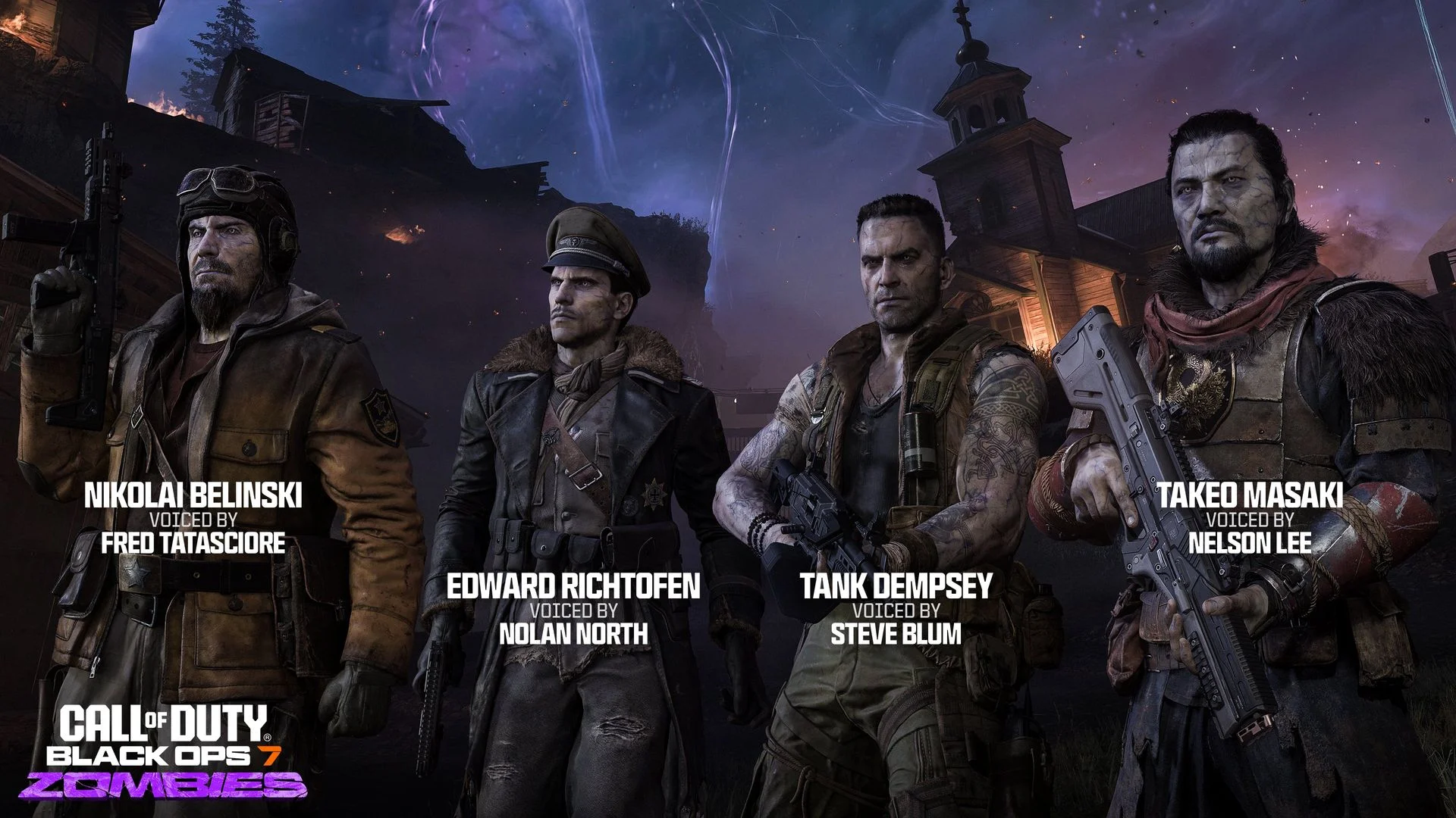 Возвращение легенд: Нолан Норт и команда озвучивают зомби-режим в Black Ops 7