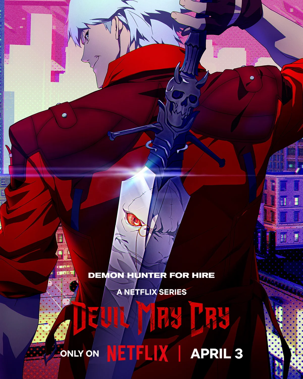 Netflix представил постер аниме-сериала по Devil May Cry - изображение 1 Netflix представил постер аниме-сериала по Devil May Cry - фото 1