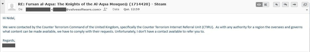 Steam заблокировал в Британии пропалестинский шутер Fursan al-Aqsa - фото 1