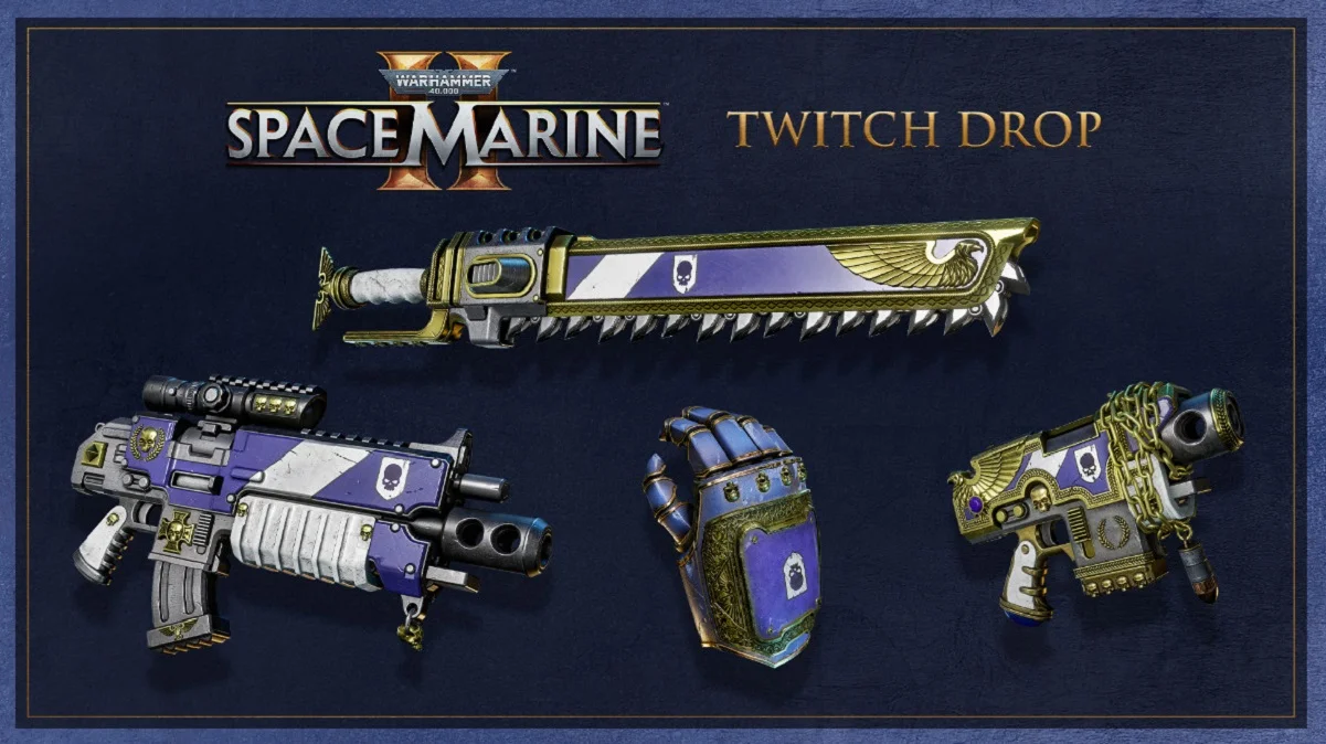 Авторы Warhammer 40000: Space Marine 2 показали силовой меч и награды Twitch Drops - фото 1