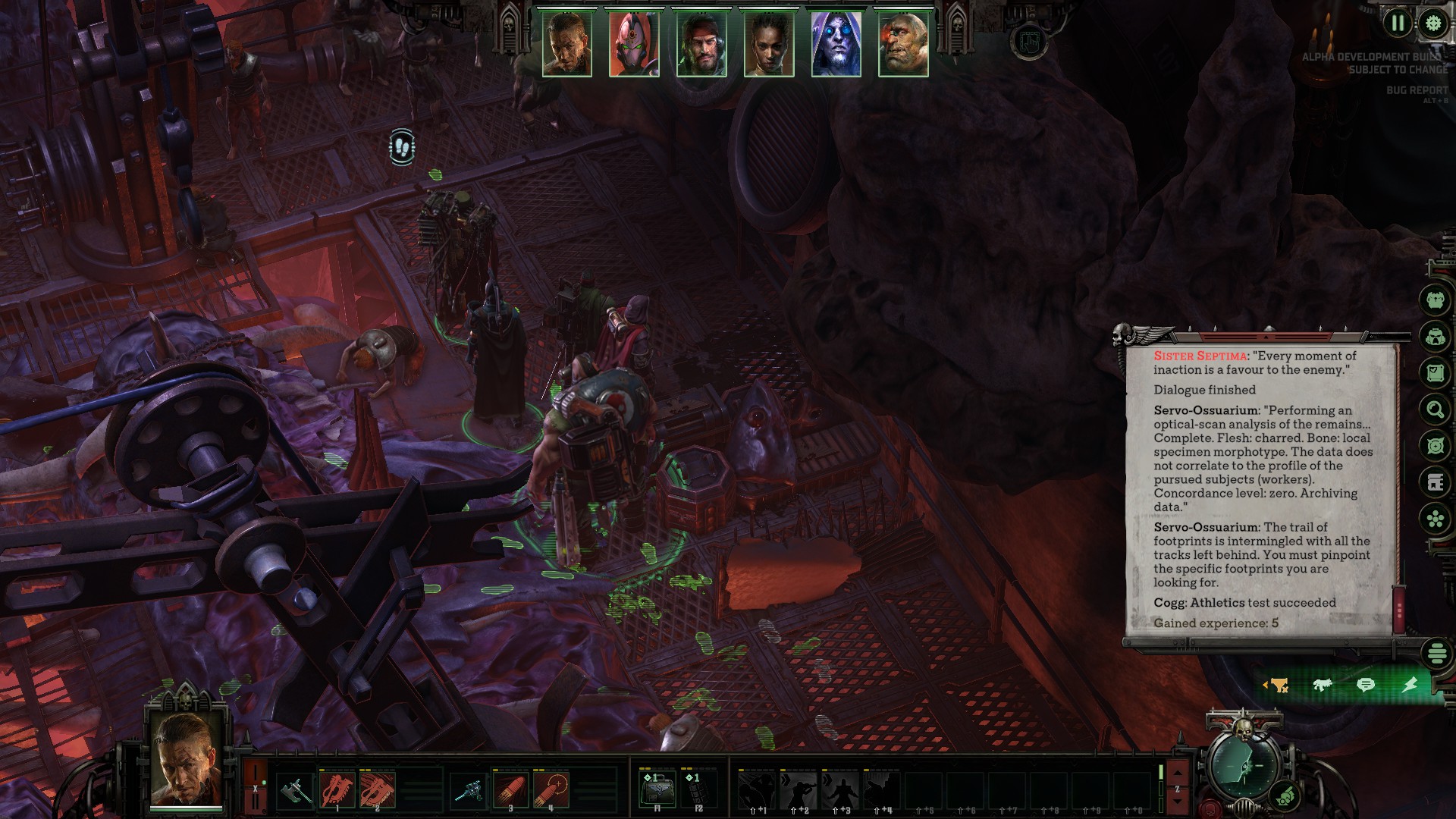 Ищем по следу.
Источник: видеоигра Warhammer 40,000: Dark Heresy