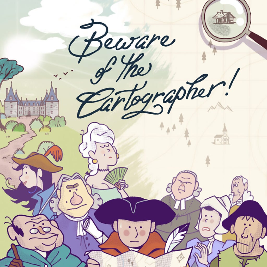 Beware of the Cartographer! Beware of the Cartographer!