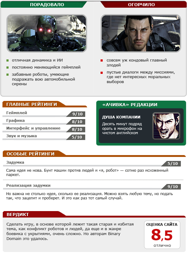 Binary Domain - изображение 11 Binary Domain - фото 11