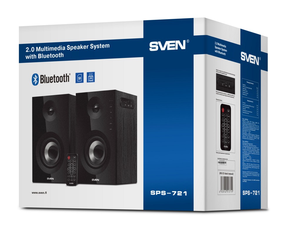 Бюджетно и хорошо. Тестирование 2.0-акустики SVEN SPS-721 - фото 2